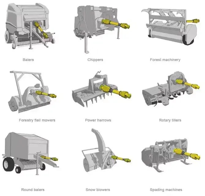 Pto Shaft For Case Ih Round Balers
